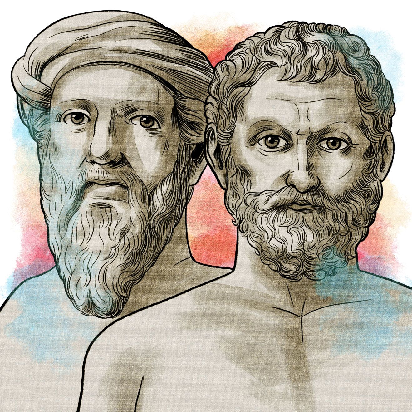 Pythagoras & Thales of Miletus