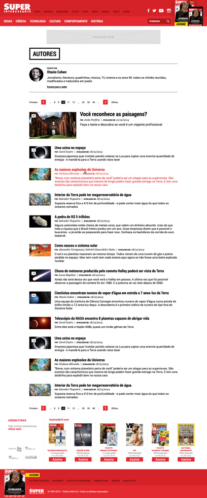 Superinteressante New Website Blog Author