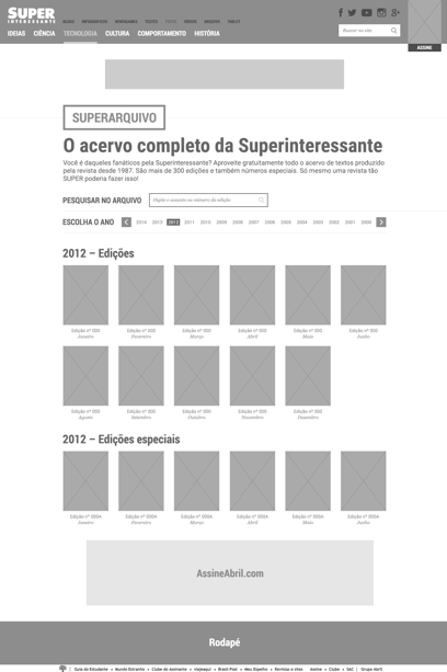 Superinteressante Wireframes